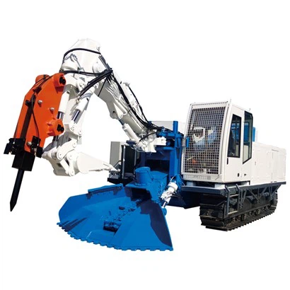 ZWY-150/55L Mesin Penggali, Pengangkut, dan Pembongkaran Tipe Perayap Semua dalam Satu